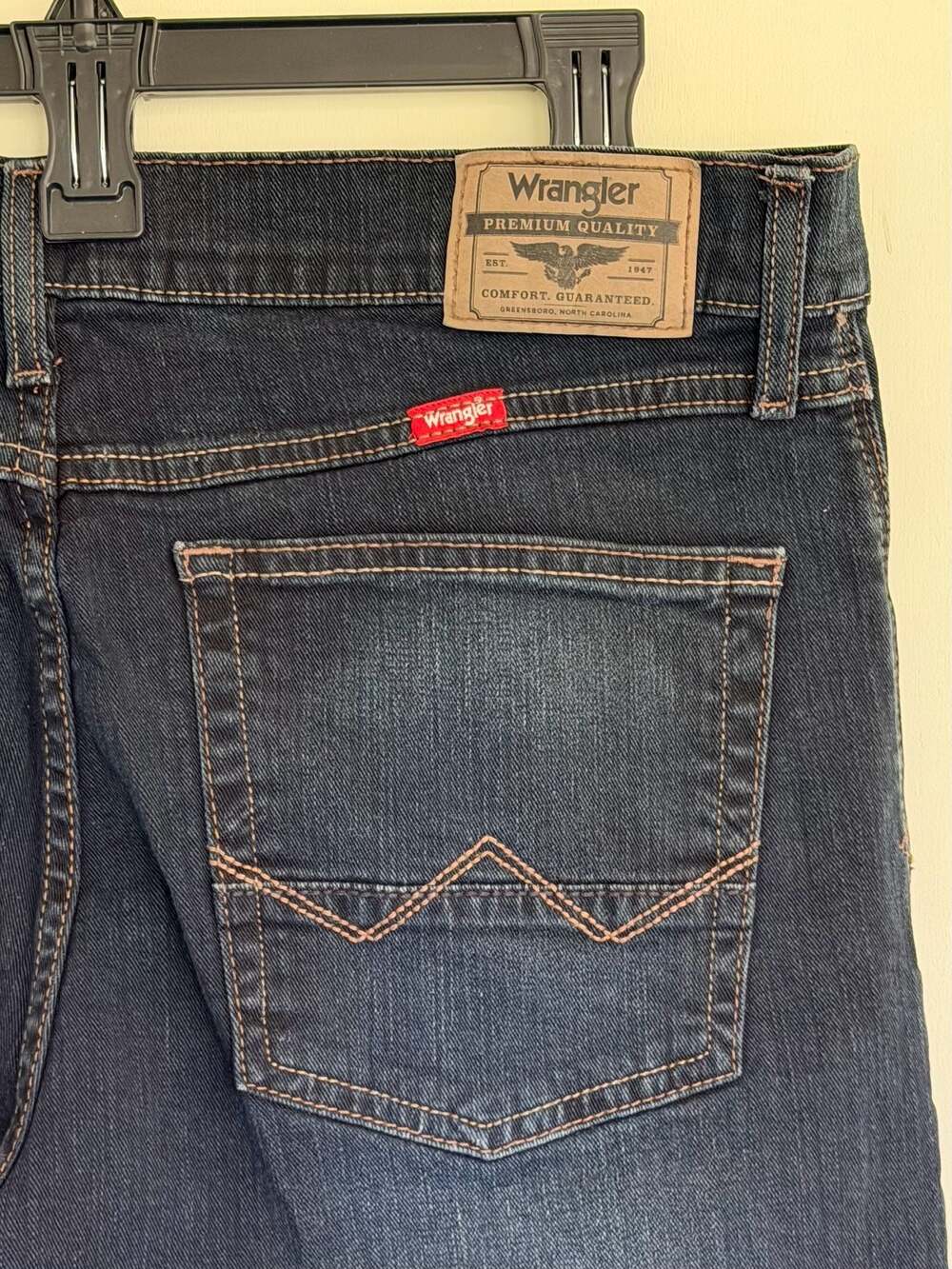 Wrangler Slim Straight Jeans 33x30